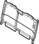 Image of Seat Back Frame (Rear, Upper) image for your 2009 Ford F-150 5.4L Triton V8 FLEX A/T RWD XLT Extended Cab Pickup Fleetside 