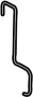 Image of Rod. Door Latch Cable. Rod. image for your 2002 Ford F-150 5.4L Triton V8 M/T RWD XLT Crew Cab Pickup Fleetside 