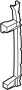 Image of Guide. Window. Channel. Retainer. (Front, Rear, Lower). Window Channel. Window. image for your 2008 Ford F-150 4.6L Triton V8 A/T RWD THE 60TH ANNIVERSARY EDITION Crew Cab Pickup Stepside 