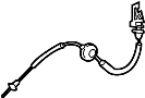 Image of Door Latch Cable image for your 2019 Ford F-150  XL Extended Cab Pickup Fleetside 