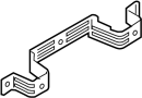 Image of Door Interior Trim Panel Bracket image for your Ford