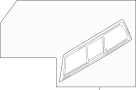 Image of Back glass. GLASS - SLIDING. Part includes window. image for your 2021 Ford F-150 3.5L PowerBoost V6 FULL HYBRID EV-GAS (FHEV) A/T RWD Limited Crew Cab Pickup Fleetside 
