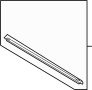 Image of Truck Bed Molding (Rear, Upper, Lower) image for your 2015 Ford F-150   