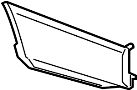 Image of Stone Deflector (Front, Rear) image for your 2019 Ford Edge   