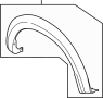 Image of Fender Flare image for your 2014 Ford F-150   