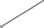 Image of Tailgate Latch Rod image for your 2015 Ford F-350 Super Duty   