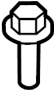 Image of Screw. Hook. Module. A threaded rod with a. image for your 2023 Ford Ranger   