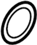 View O - RING. Outer seal.  Full-Sized Product Image