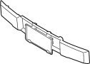 Image of Bumper Trim (Front, Lower) image for your 2012 Ford F-150 5.0L V8 FLEX A/T 4WD XL Extended Cab Pickup Fleetside 