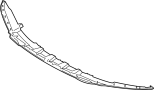 Image of Radiator Support Air Deflector (Front, Lower) image for your 2011 Ford F-150 5.0L V8 FLEX A/T RWD FX2 Crew Cab Pickup Fleetside 