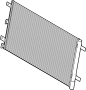 Image of A/C Condenser image for your 2024 Ford F-150 2.7L EcoBoost V6 A/T RWD XL Extended Cab Pickup Fleetside 