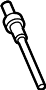 Image of Diesel Glow Plug image for your 2019 Ford Police Interceptor Utility   