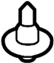 View Radio Antenna Base Screw Full-Sized Product Image