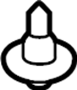 View Radio Antenna Base Screw Full-Sized Product Image 1 of 3