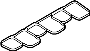 View Gasket. Manifold. Intake. (Upper) Full-Sized Product Image