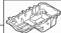 Image of Engine Oil Pan image for your 2024 Ford F-150  XLT Extended Cab Pickup Fleetside 