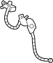 Image of Brake Hydraulic Hose image for your 2019 Ford F-150 3.0L Power-Stroke V6 DIESEL A/T RWD XL Standard Cab Pickup Fleetside 