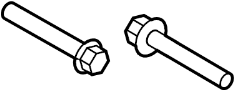 View Suspension Control Arm Bolt (Front, Rear, Upper, Lower) Full-Sized Product Image