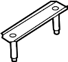 View Suspension Stabilizer Bar Bracket Bolt (Upper) Full-Sized Product Image