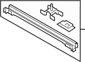 View Floor Pan Crossmember (Right, Front, Rear) Full-Sized Product Image