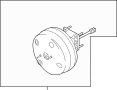 View Power Brake Booster Full-Sized Product Image 1 of 3
