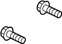 View Screw. (Upper, Lower) Full-Sized Product Image