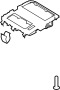 View Automatic Transmission Shift Cover Plate (Lower) Full-Sized Product Image 1 of 2