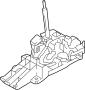 Image of Automatic Transmission Shift Lever image for your 2021 Ford F-150 3.3L Duratec V6 FLEX A/T 4WD XL Standard Cab Pickup Fleetside 