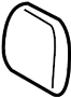 Image of Headrest Cover (Rear) image for your 2019 Ford F-150  Police Responder Crew Cab Pickup Fleetside 