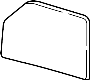 View Door Mirror Glass (Rear) Full-Sized Product Image