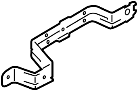 View Door Interior Trim Panel Bracket (Front) Full-Sized Product Image