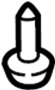 View Door Hinge Bolt (Upper, Lower) Full-Sized Product Image