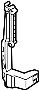 View Cover. Lock. Door. Bracket.  Full-Sized Product Image