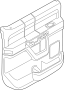 Image of Door Interior Trim Panel (Rear, Lower) image for your 2020 Ford F-150 3.5L EcoBoost V6 A/T 4WD King Ranch Crew Cab Pickup Fleetside 