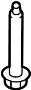 View Leaf Spring Bumper Bolt (Rear) Full-Sized Product Image 1 of 2