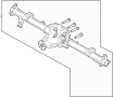 Image of Differential Housing (Rear) image for your 2017 Ford F-150 5.0L V8 FLEX A/T 4WD SSV Extended Cab Pickup Fleetside 