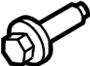 Image of Bumper Face Bar Bolt image for your 1995 Ford
