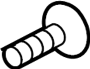 View Screw. Grille. (Upper, Lower) Full-Sized Product Image