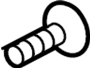 View Screw. Grille. (Upper, Lower) Full-Sized Product Image