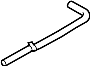 View Engine Coolant Overflow Hose (Upper) Full-Sized Product Image