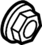Image of Nut. Transmission. Cooler. Automatic Transmission. image for your Ford