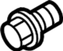 View Pulley. Bolt. Fan. Engine.  Full-Sized Product Image