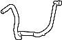 Image of Drive Motor Battery Pack Coolant Hose (Upper) image for your 2021 Ford F-150 3.5L EcoBoost V6 A/T 4WD Lariat Crew Cab Pickup Fleetside 