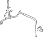 Image of Discharge line. TUBE ASSEMBLY. image for your 2023 Ford F-150 3.5L PowerBoost V6 FULL HYBRID EV-GAS (FHEV) A/T RWD Lariat Extended Cab Pickup Fleetside 