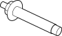 View Bolt. Starter. Motor Stud. mount.  Full-Sized Product Image 1 of 6