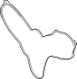 View Engine Timing Cover Gasket (Front) Full-Sized Product Image 1 of 2
