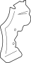 Image of Bracket. Support. A bracket for a. image for your 2021 Ford F-150 3.0L Power-Stroke V6 DIESEL A/T RWD King Ranch Crew Cab Pickup Fleetside 