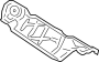 View Shield. Heat. Exhaust. Manifold. (Upper) Full-Sized Product Image 1 of 2