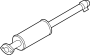 Image of Exhaust. Pipe. Extension. (Front). Exhaust Intermediate. image for your 2019 Ford F-150 5.0L V8 FLEX A/T RWD King Ranch Crew Cab Pickup Fleetside 