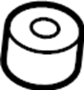 View GASKET. Valve. Seal. Reservoir.  Full-Sized Product Image 1 of 4